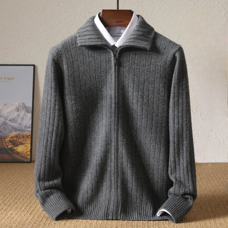 Men's Cashmere Sweater-Clothes Code