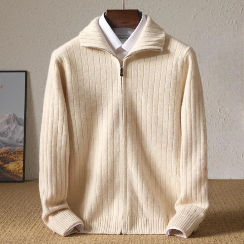 Men's Cashmere Sweater-Clothes Code