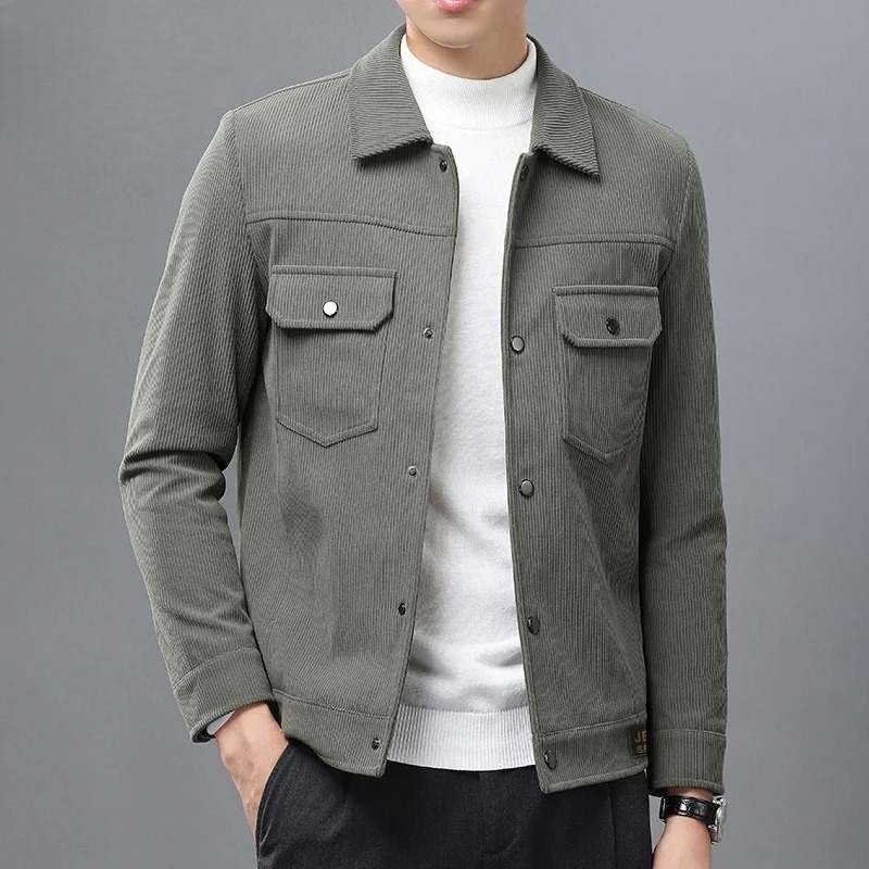 Men's Corduroy Jacket-Clothes Code