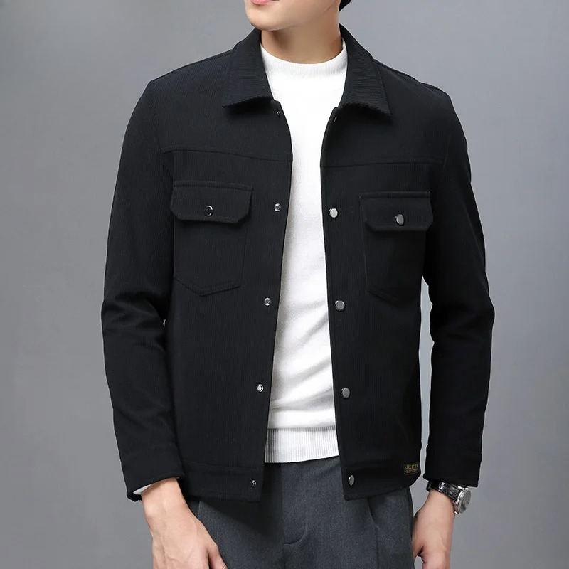 Men's Corduroy Jacket-Clothes Code