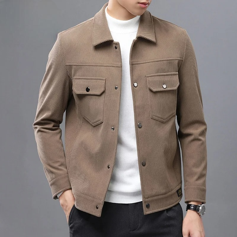 Men's Corduroy Jacket-Clothes Code