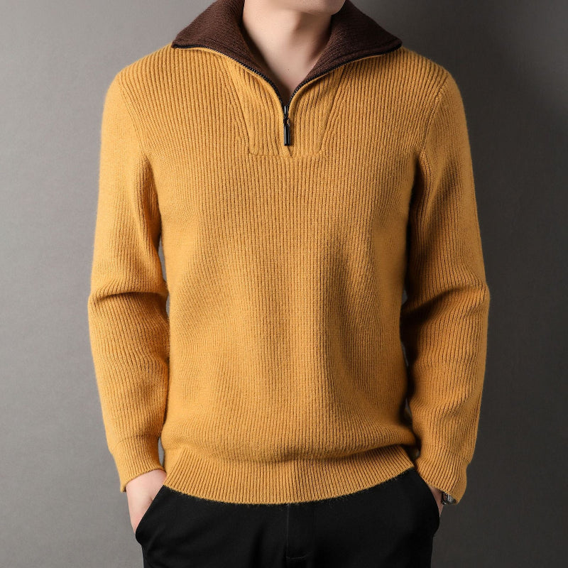 Men's Knitted Sweater-Clothes Code