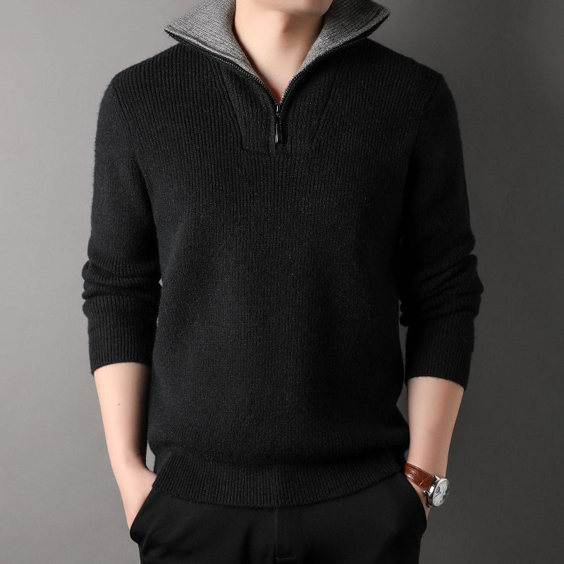 Men's Knitted Sweater-Clothes Code