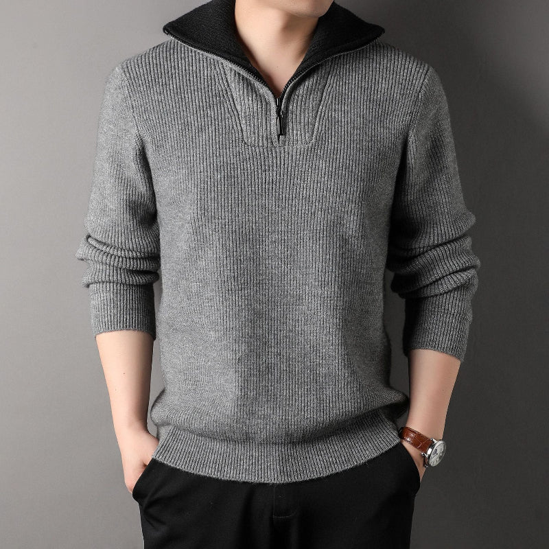 Men's Knitted Sweater-Clothes Code