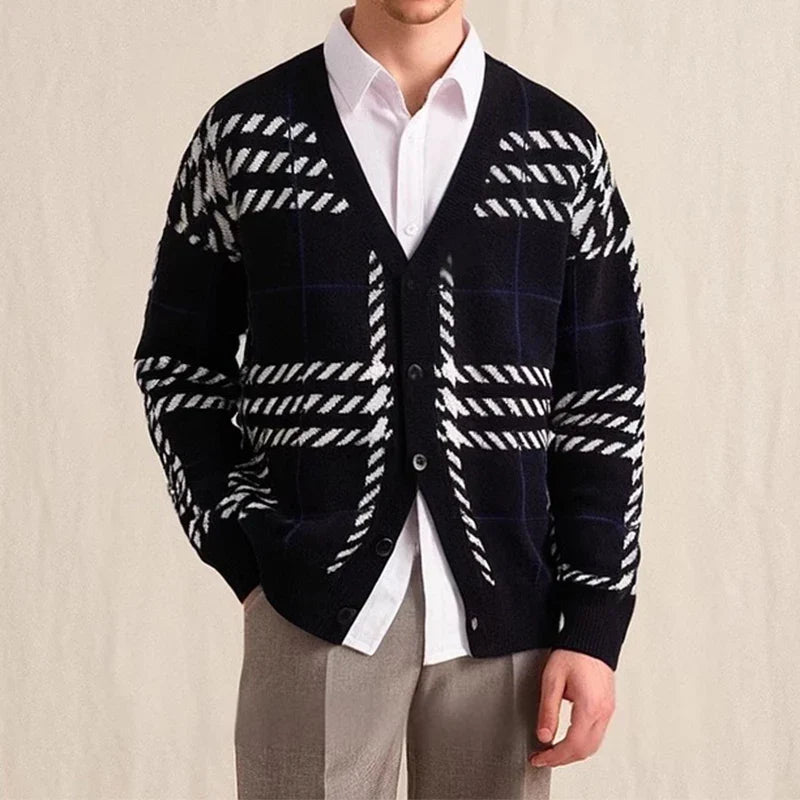 Men's Stylish Knit Sweater-Clothes Code