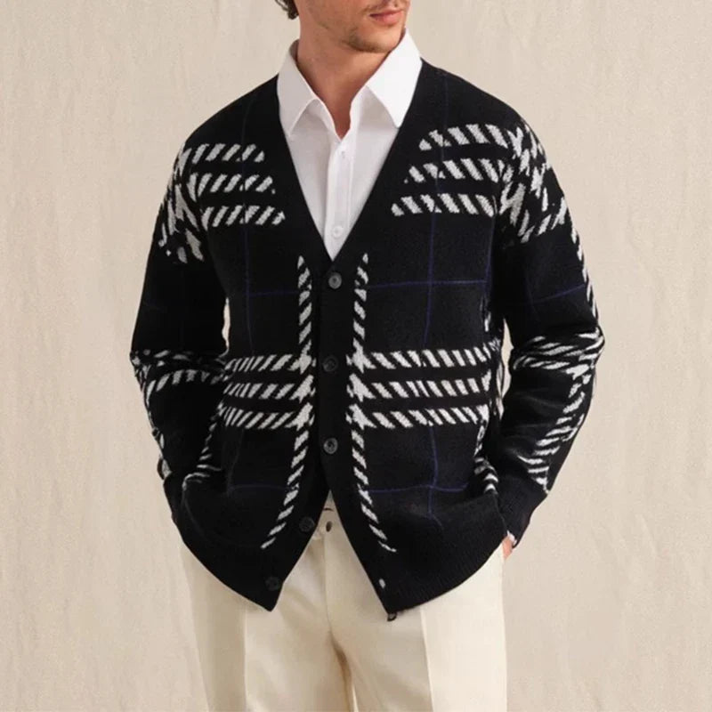Men's Stylish Knit Sweater-Clothes Code