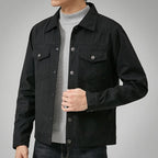 Men's Suede Jacket-Clothes Code