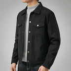 Men's Suede Jacket-Clothes Code
